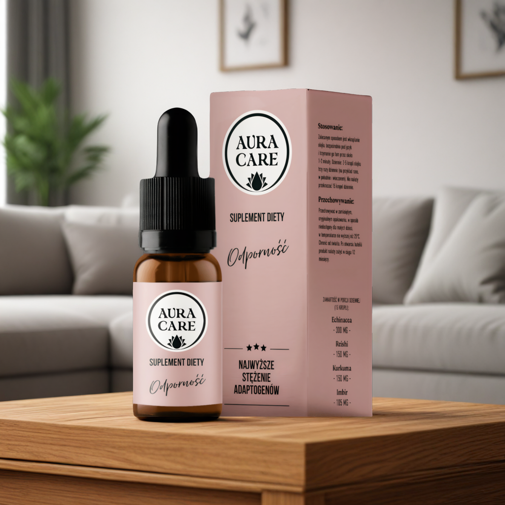 Odporność AURA CARE - Wsparcie organizmu - 10ml, około 300 kropli