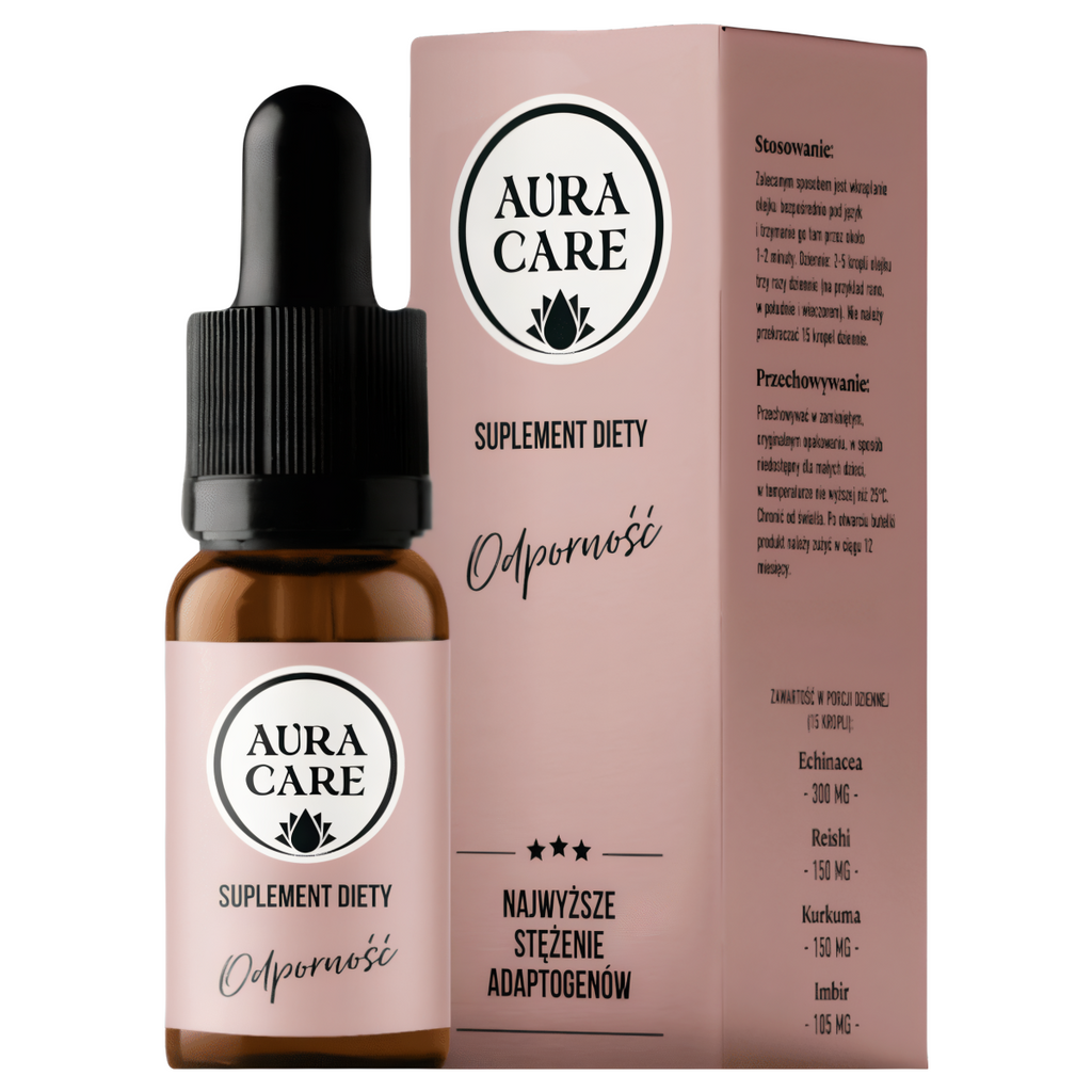 Odporność AURA CARE - Wsparcie organizmu - 10ml, około 300 kropli