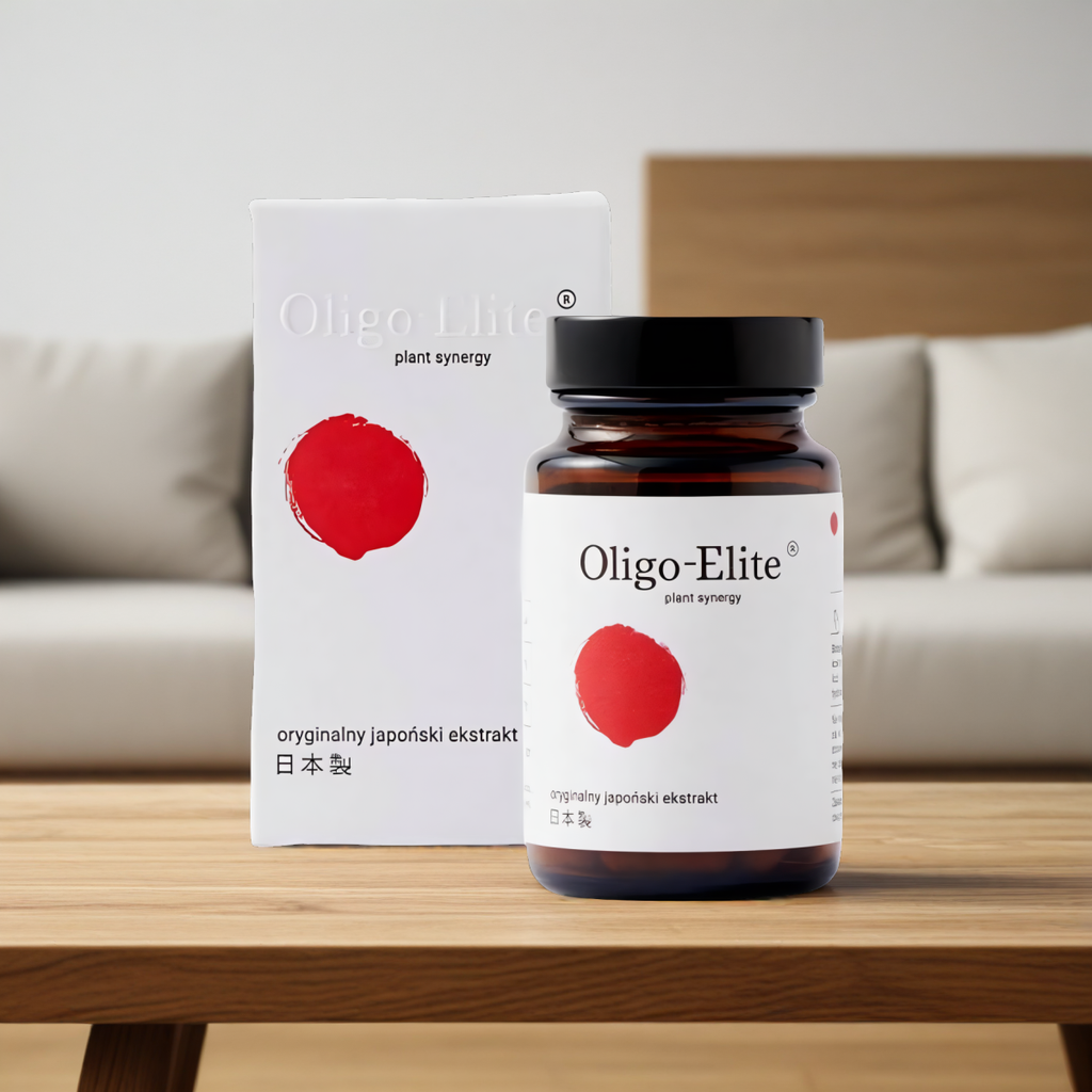 Oligo Elite Kogen Ekstrakt z liczi i zielonej herbaty - Wspomaga odchudzanie - 30 kapsułek