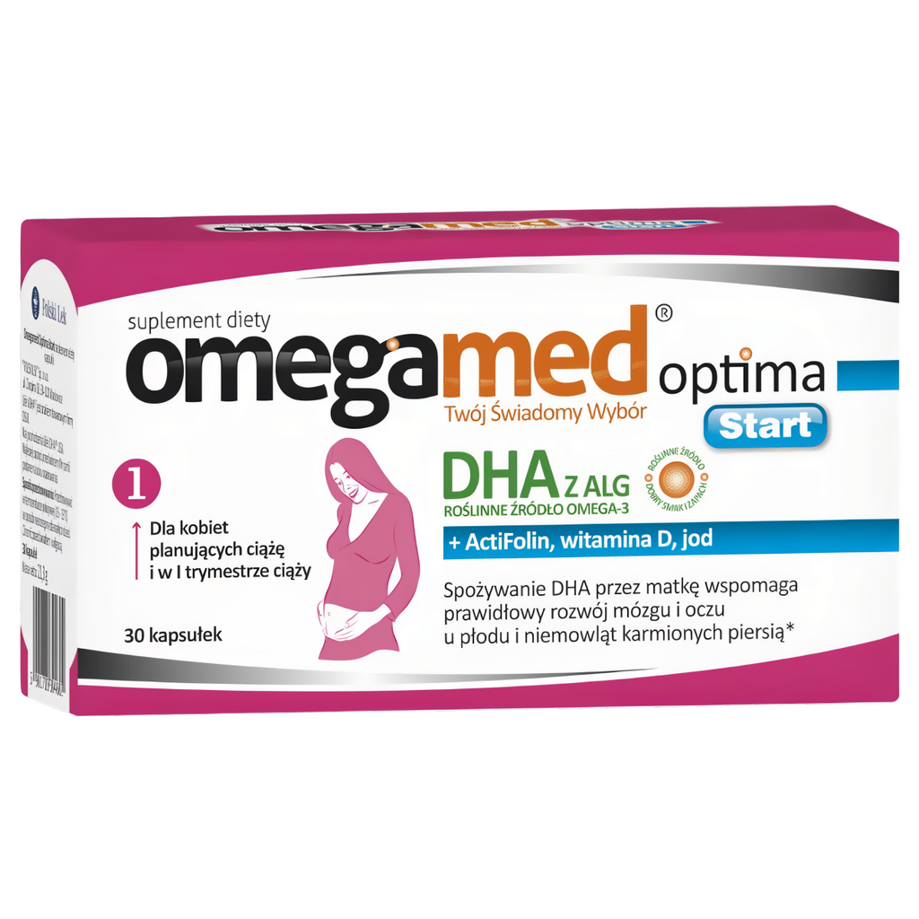 Omegamed Optima Start - Polski Lek - 30 kapsułek