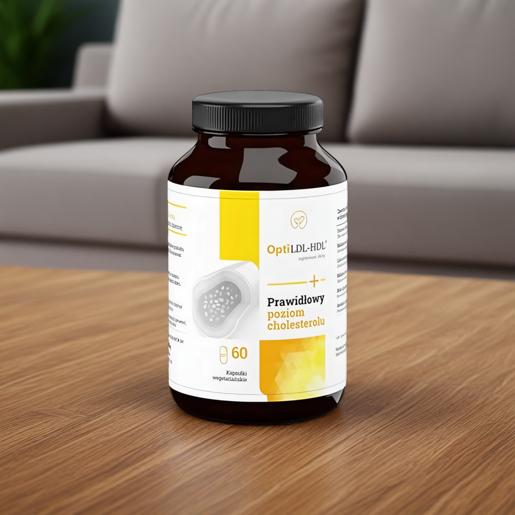 Opti LDL-HDL NaturDay - Prawidłowy poziom cholesterolu - 60 kapsułek
