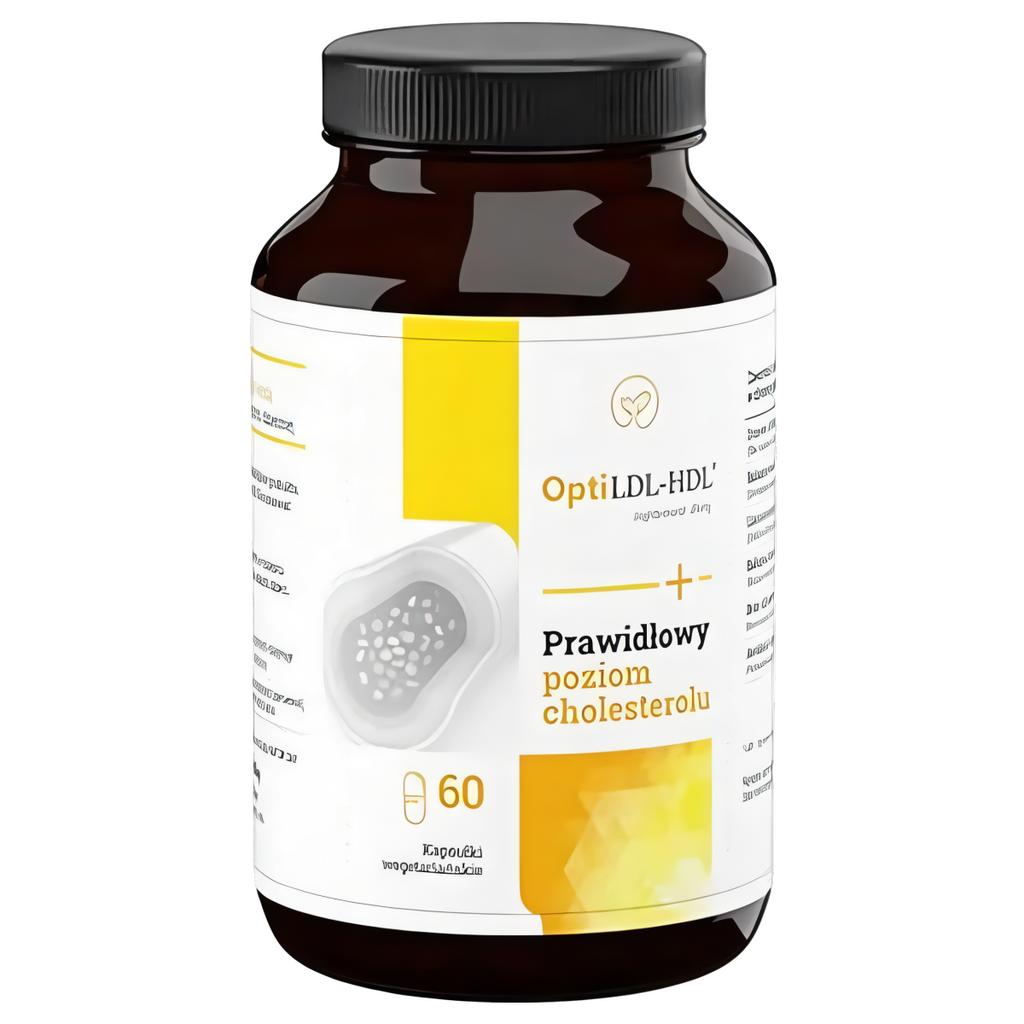 Opti LDL-HDL NaturDay - Prawidłowy poziom cholesterolu - 60 kapsułek