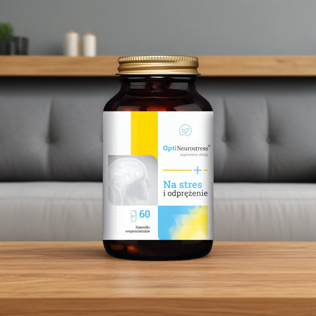 Opti Neurostress NaturDay - Na stres i odprężenie - 60 kapsułek