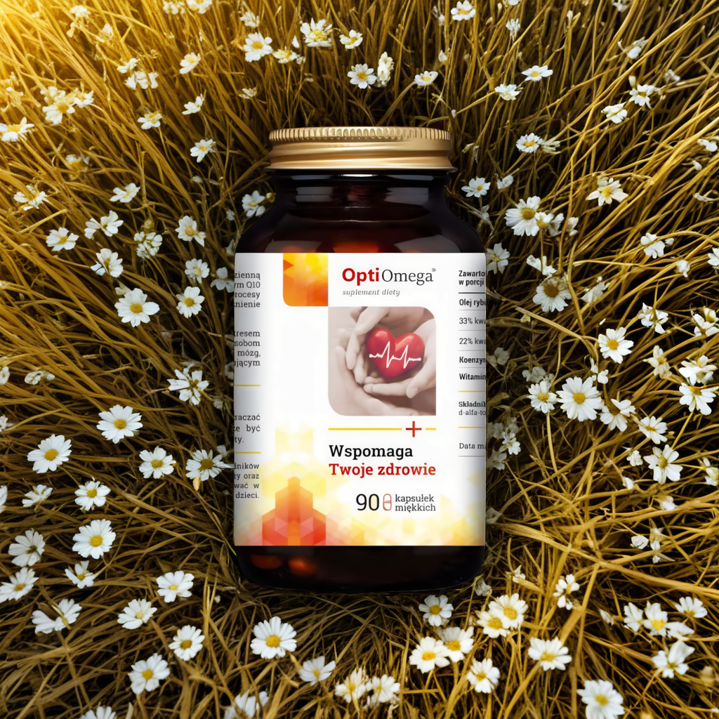 Opti Omega NaturDay – Wspomaga Twoje zdrowie – 90 kapsułek miękkich