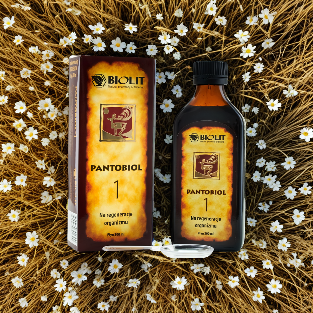 Pantobiol 1 BIOLIT - Na regeneracje organizmu - 200 ml