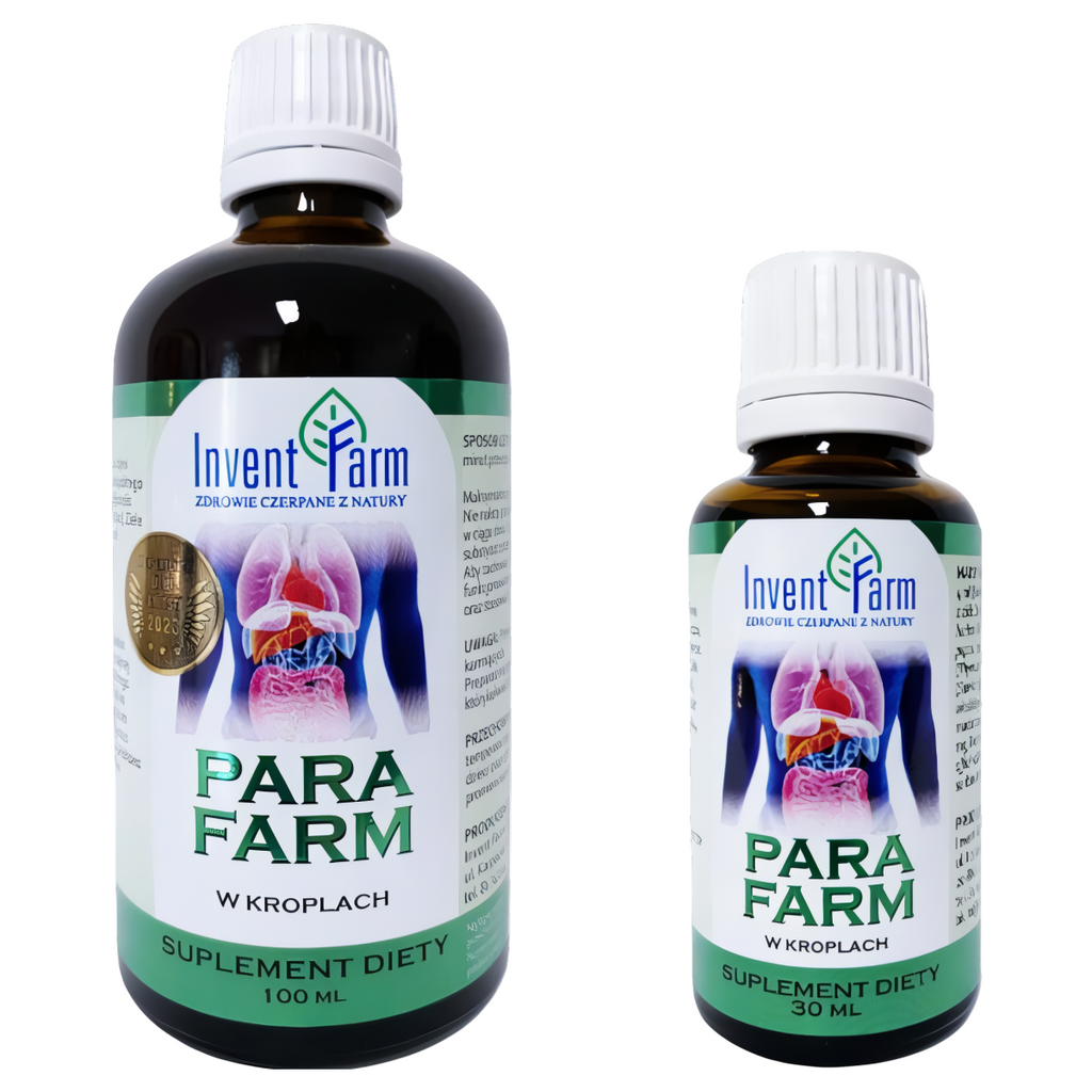 Para Farm w kroplach Invent Farm - Wsparcie przewodu pokarmowego (Pojemnosc: 30-ml)
