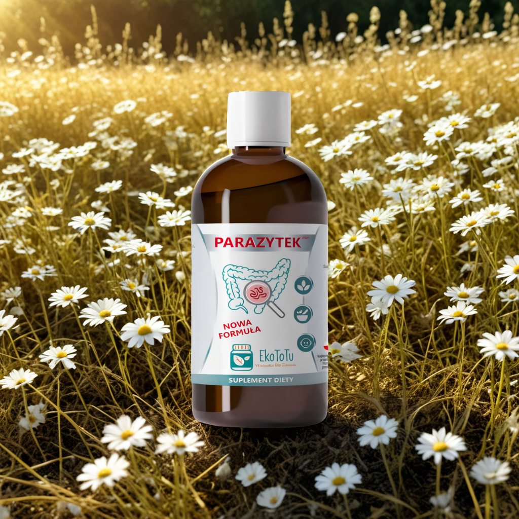 PARAZYTEK Płyn EkoToTu - 9 ekologicznych ziół o działaniu oczyszczającym - 100 ml