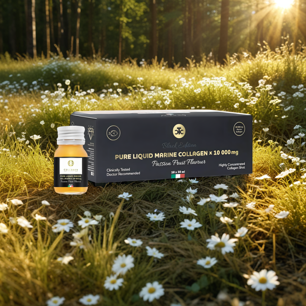 Płynny Kolagen Morski 10 000 mg o smaku Marakui The Collagen Company - 10 x 30 ml