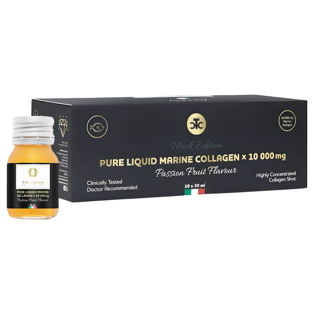 Płynny Kolagen Morski 10 000 mg o smaku Marakui The Collagen Company - 10 x 30 ml
