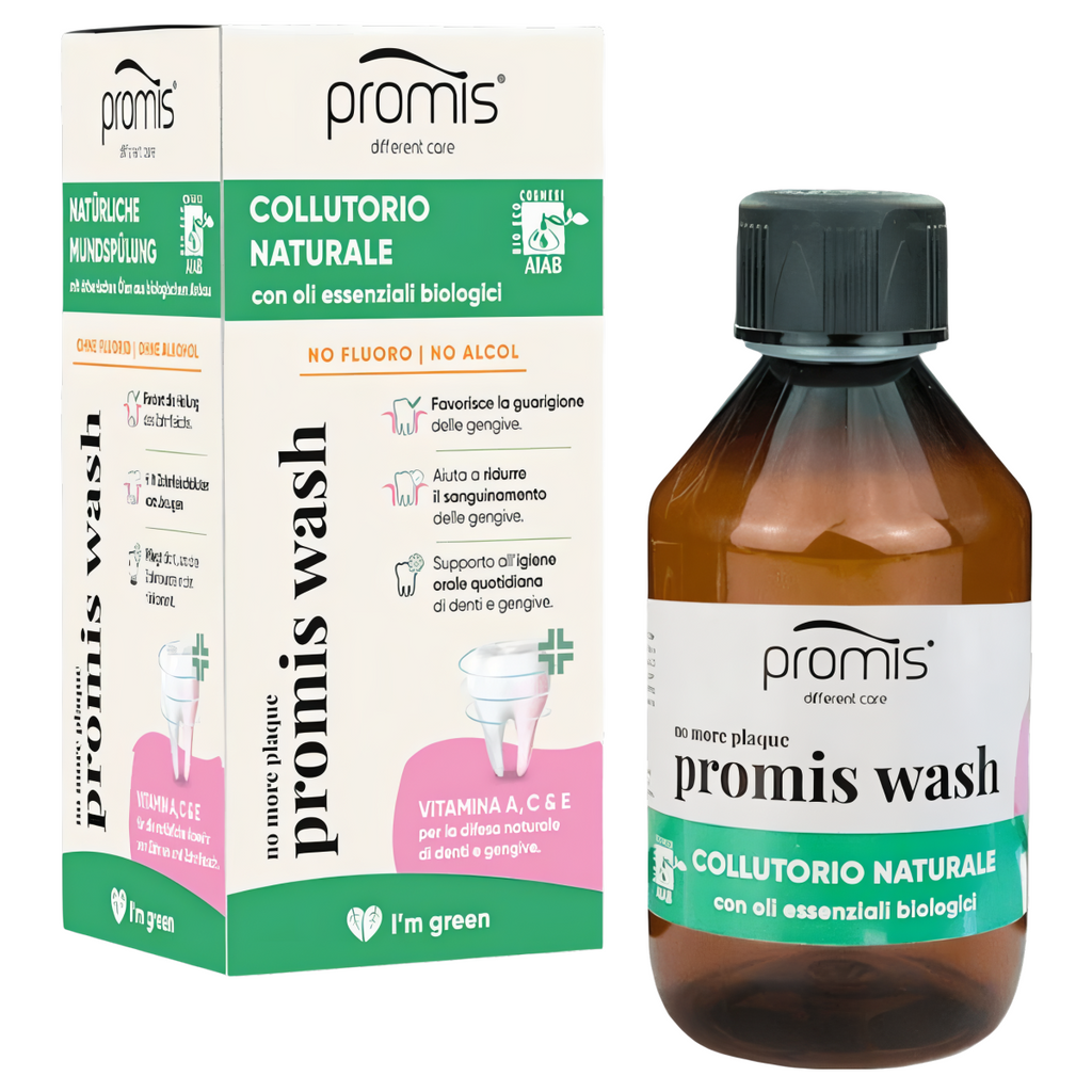 Promis Naturalny płyn do płukania jamy ustnej bez alkoholu i fluoru - 250 ml