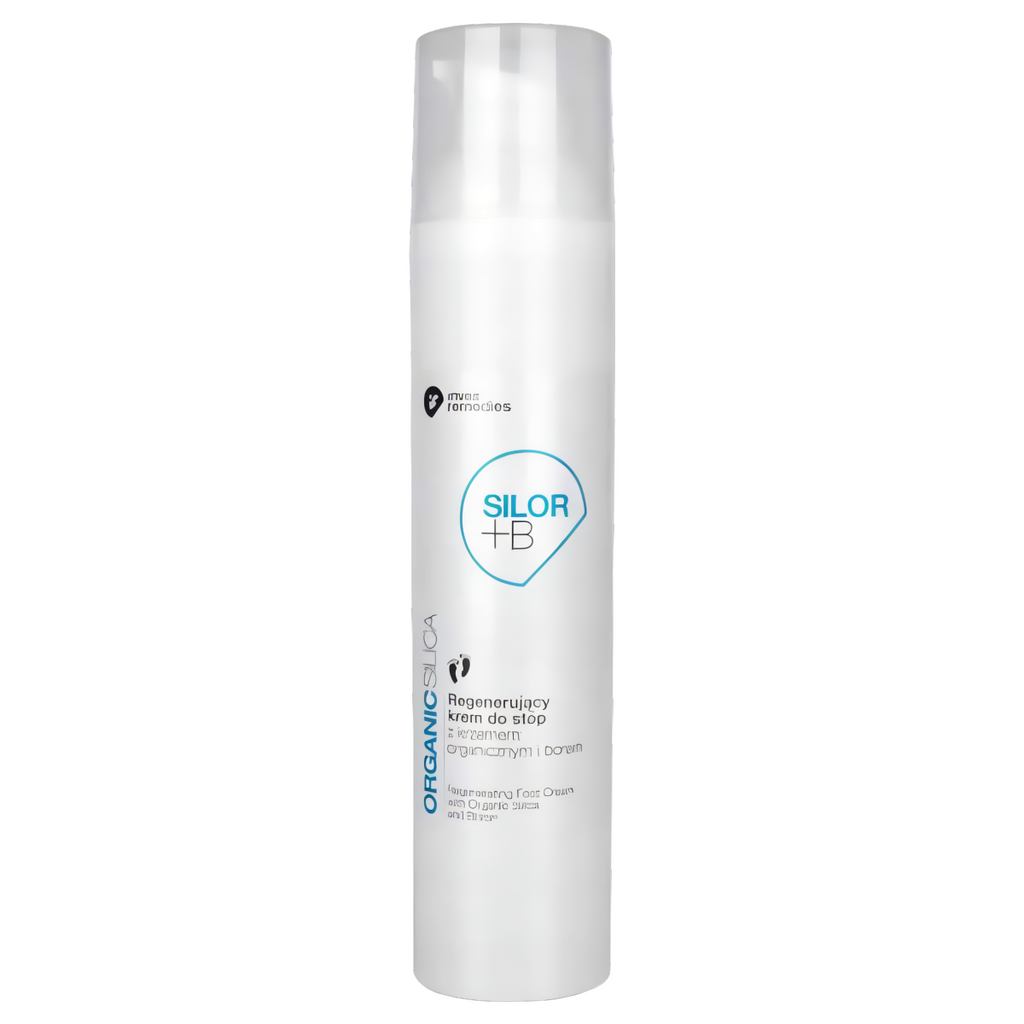 Regenerujący krem do stóp z krzemem organicznym i borem SILOR+B Invex Remedies - 100 ml