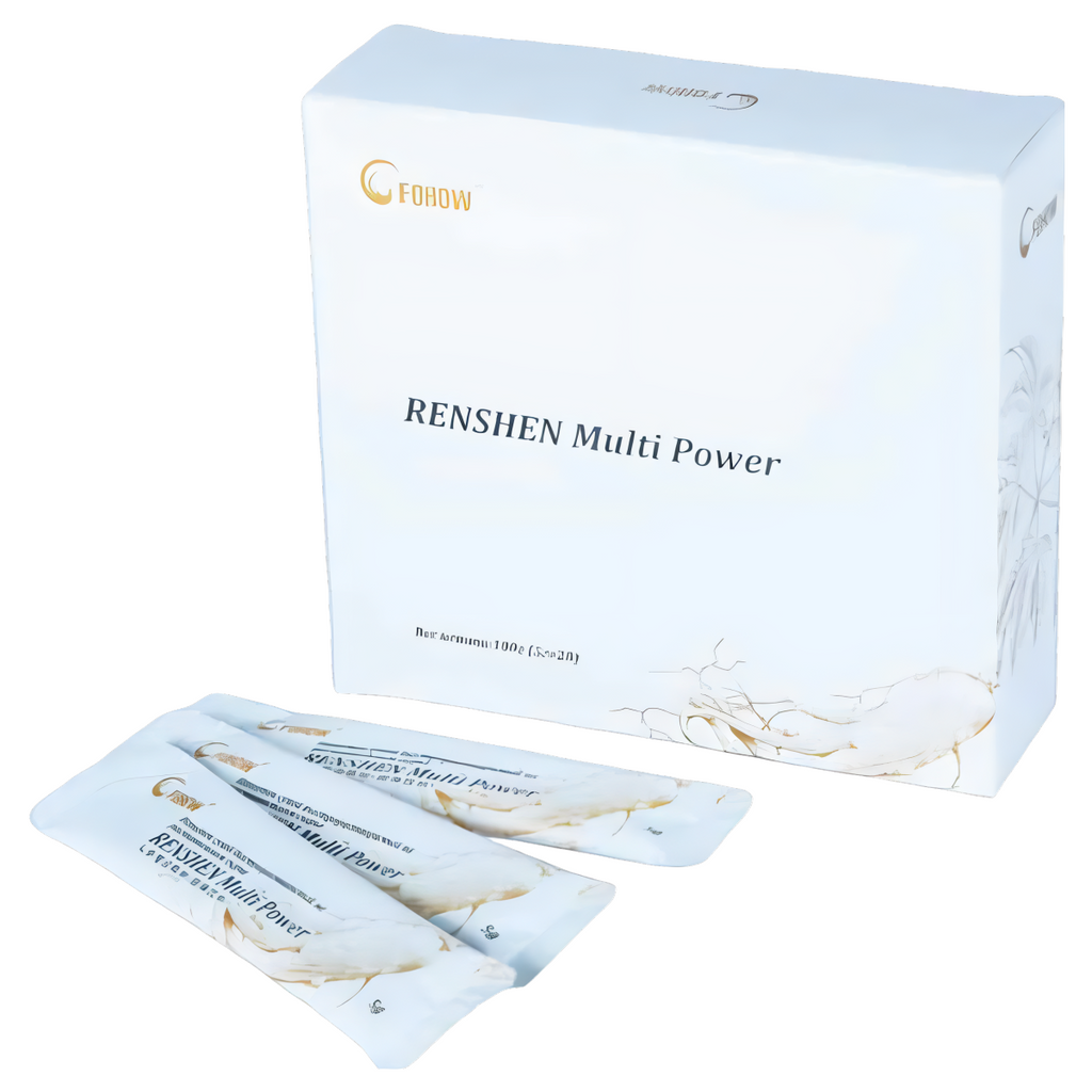Renshen Multi Power Fohow - Peptydy z ekstraktem z żeń-szenia - 20 saszetek