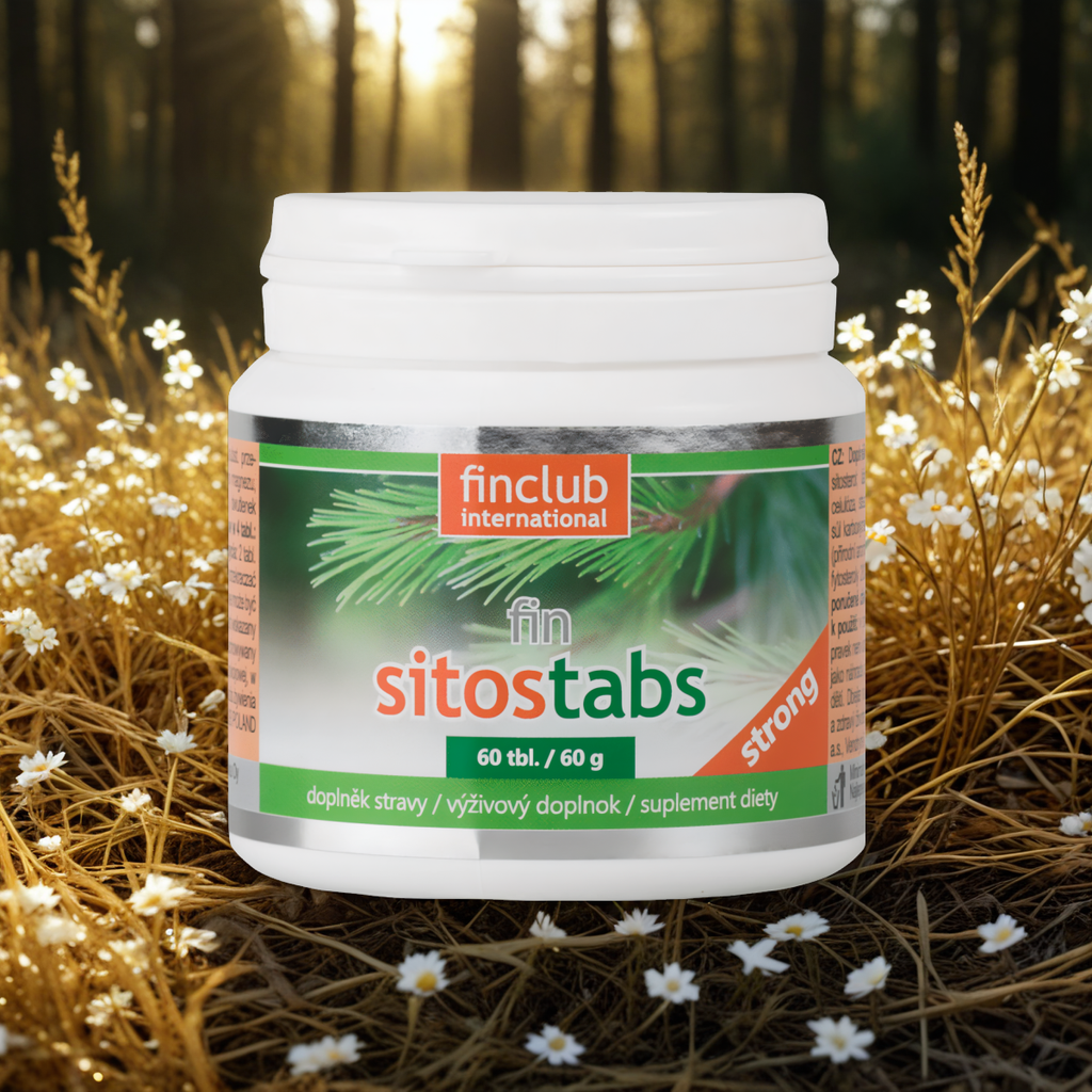 Sitostabs Strong Finclub - Sitosterole pozyskane z sosny - 60 tabletki