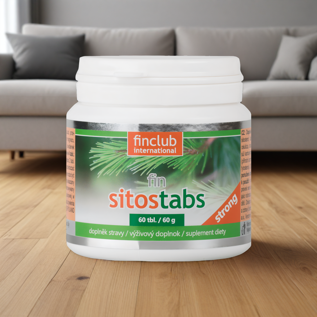 Sitostabs Strong Finclub - Sitosterole pozyskane z sosny - 60 tabletki