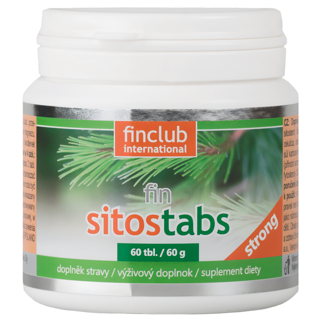 Sitostabs Strong Finclub - Sitosterole pozyskane z sosny - 60 tabletki