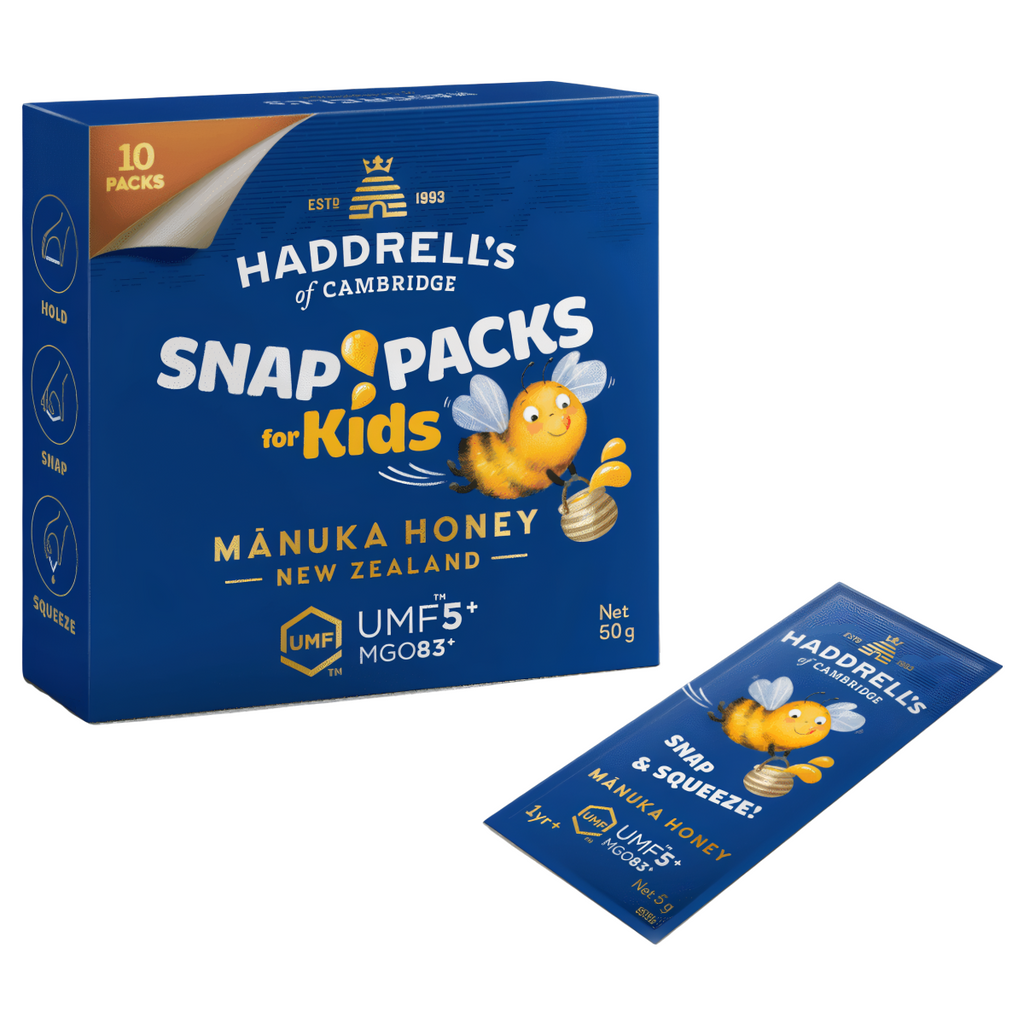 Snap Pack Haddrell's - Miód Manuka Dla dzieci UMF 5 - 10 saszetek