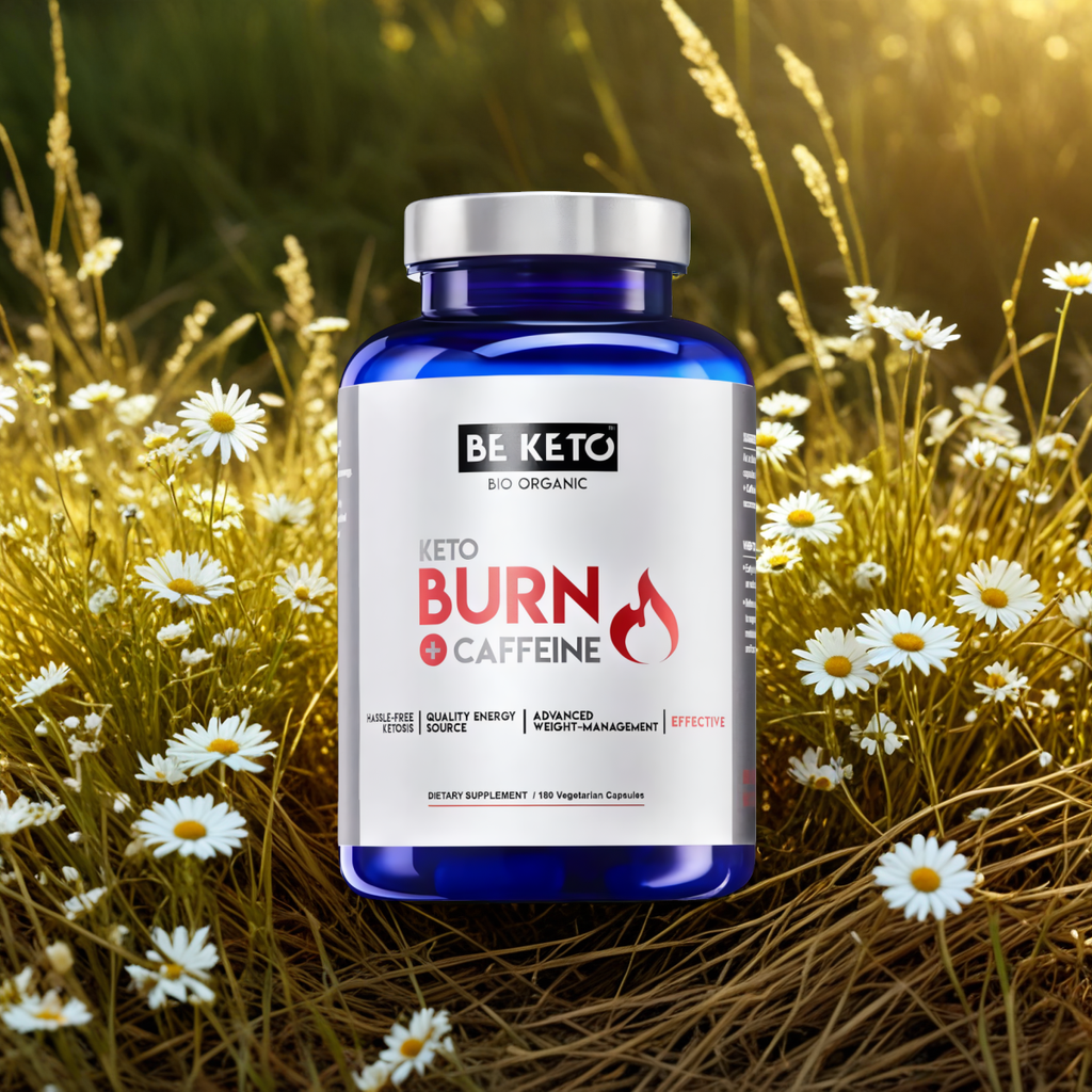Spalacz tłuszczu Keto Burn z Kofeiną BeKeto - 180 kapsułek