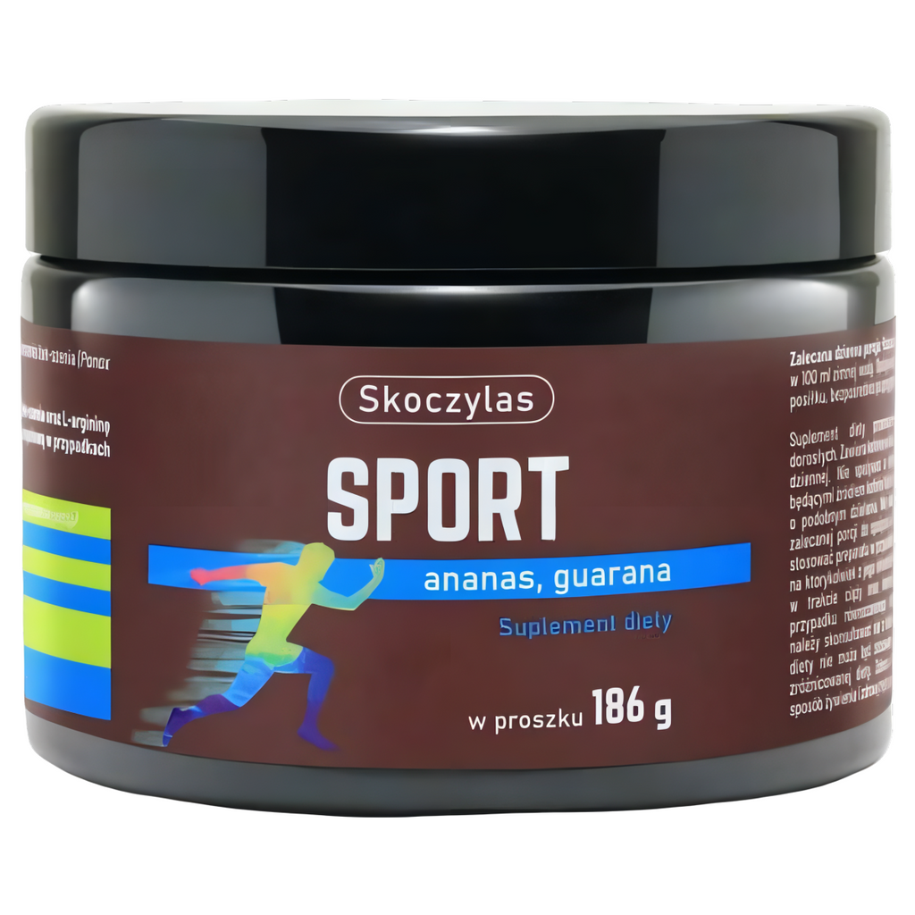 SPORT na bazie Ananasa i Guarany bez cukru Skoczylas - 186 g