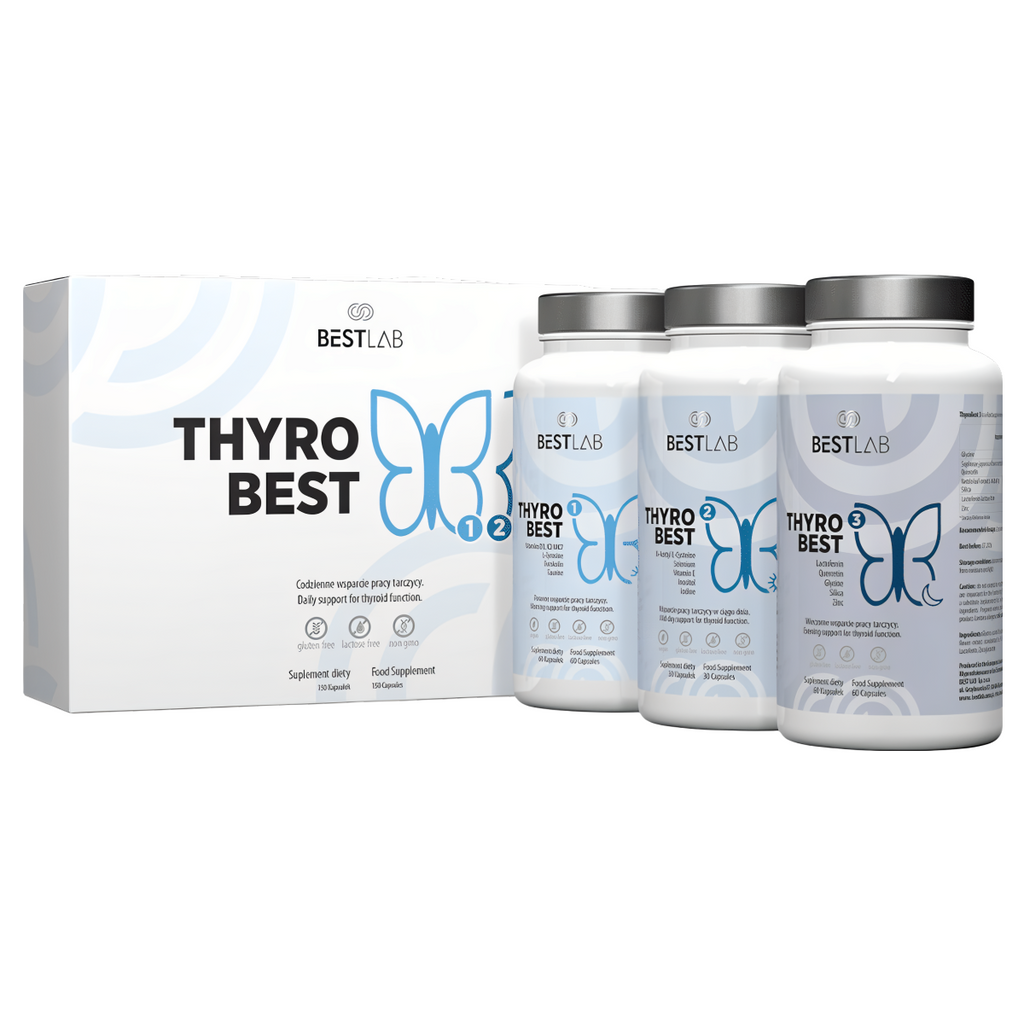 ThyroBest Best Lab - Codzienne wsparcie pracy tarczycy - 150 kapsułek