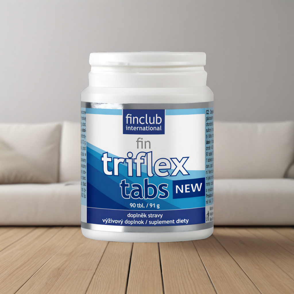 Triflextabs NEW Finclub - Wsparcie dla Twoich stawów - 90 tabletek