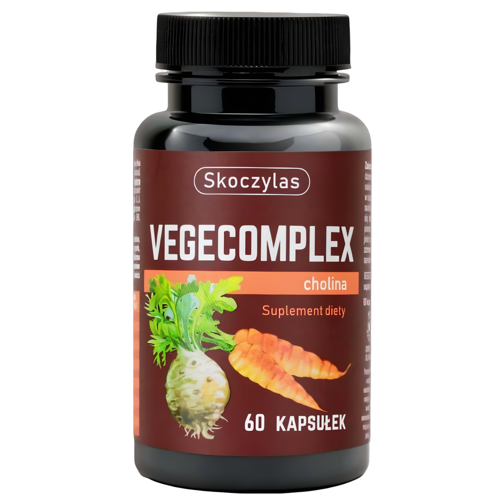 Vegecomplex Cholina Witaminy i minerały Skoczylas - 60 kapsułek
