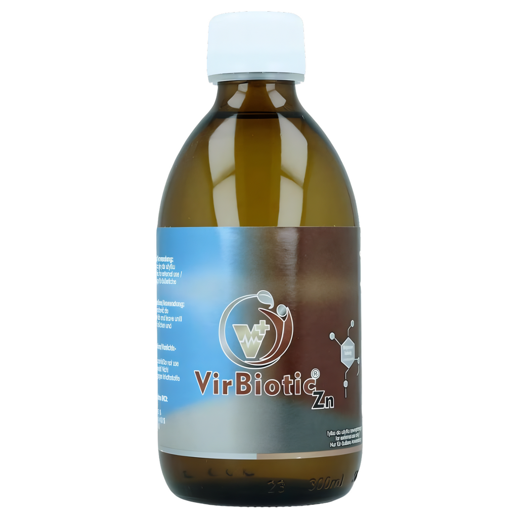 VirBiotic Zn Nano koloidy srebro, miedź i cynk koloidalny Vitacolloids - 300 ml