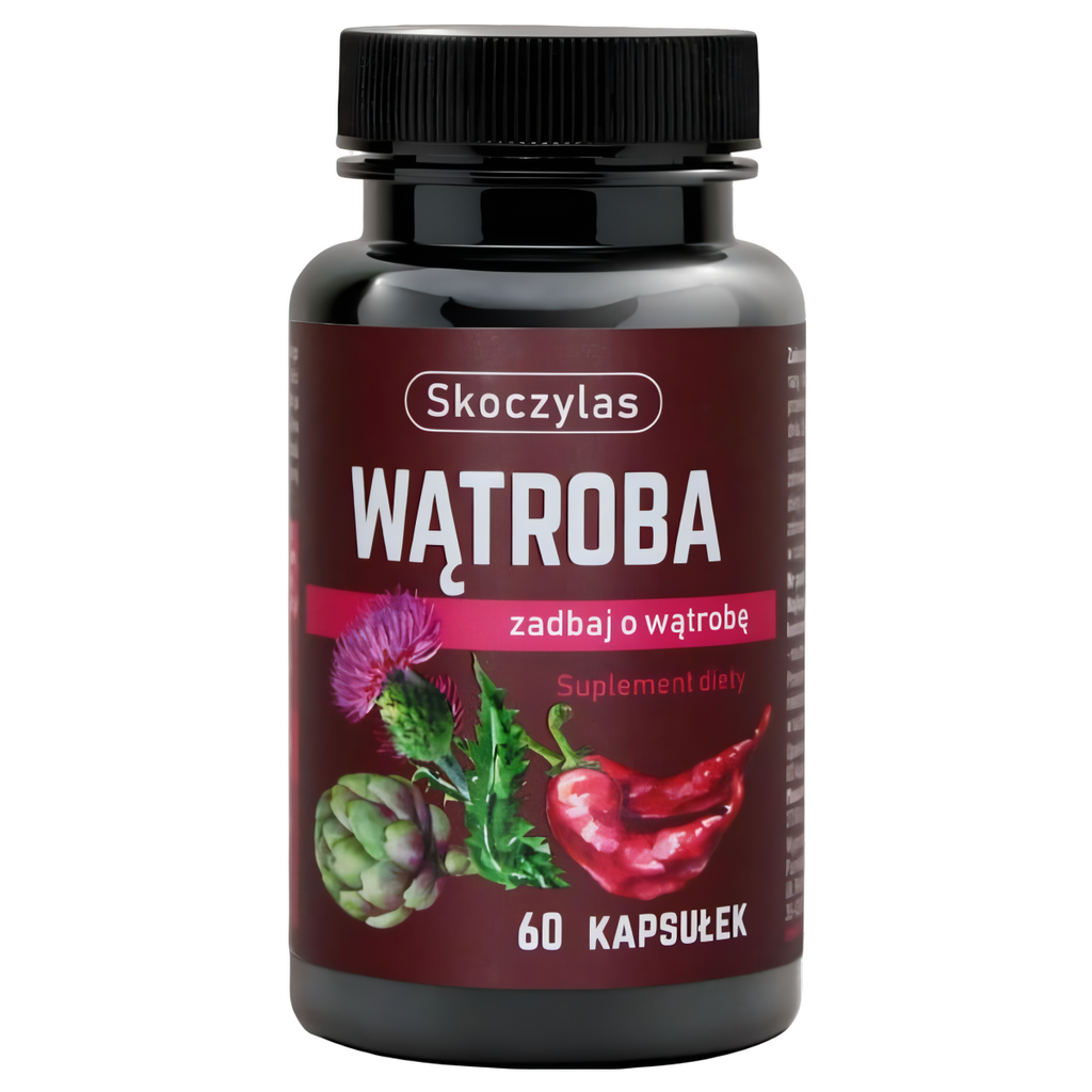 Wątroba Skoczylas - Wspiera zdrowie wątroby - 60 kapsułek