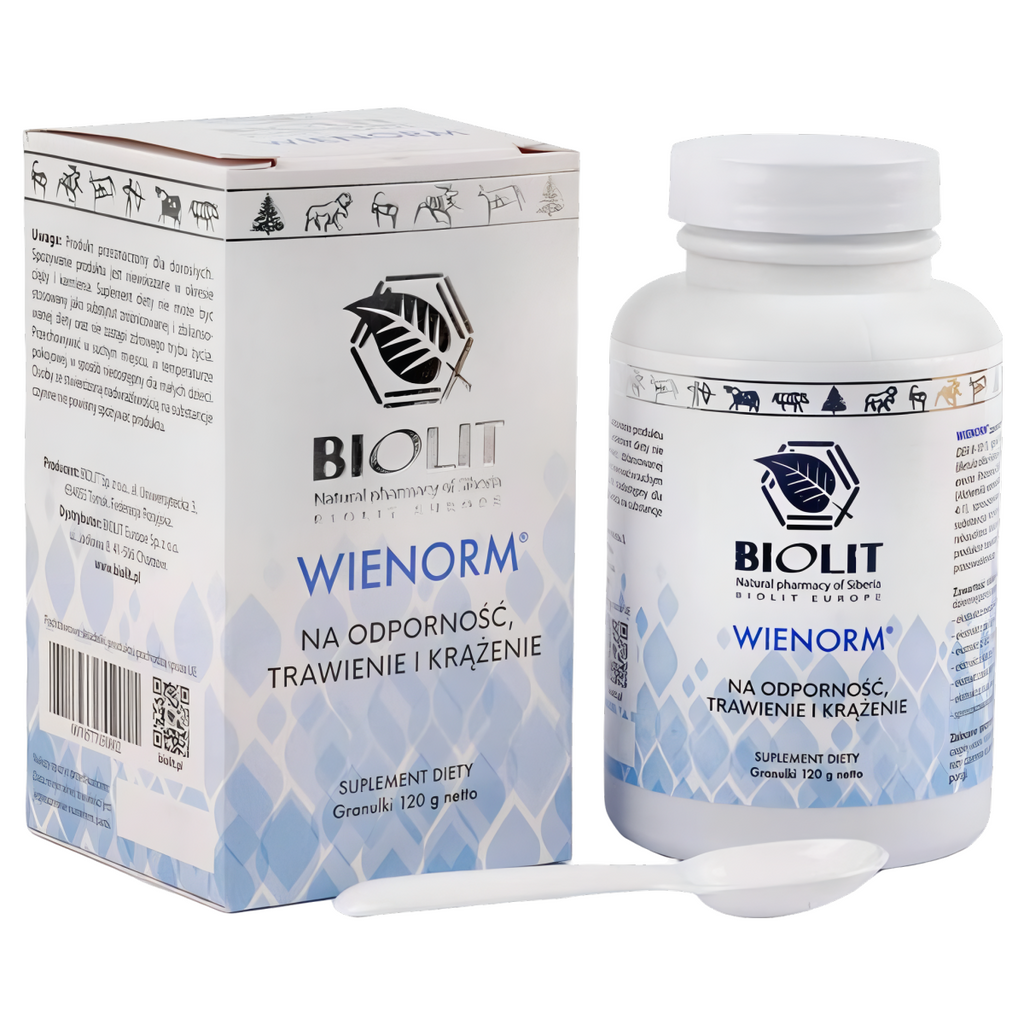 Wienorm BIOLIT - Dla odporności, trawienia i krążenia - 120 granulek