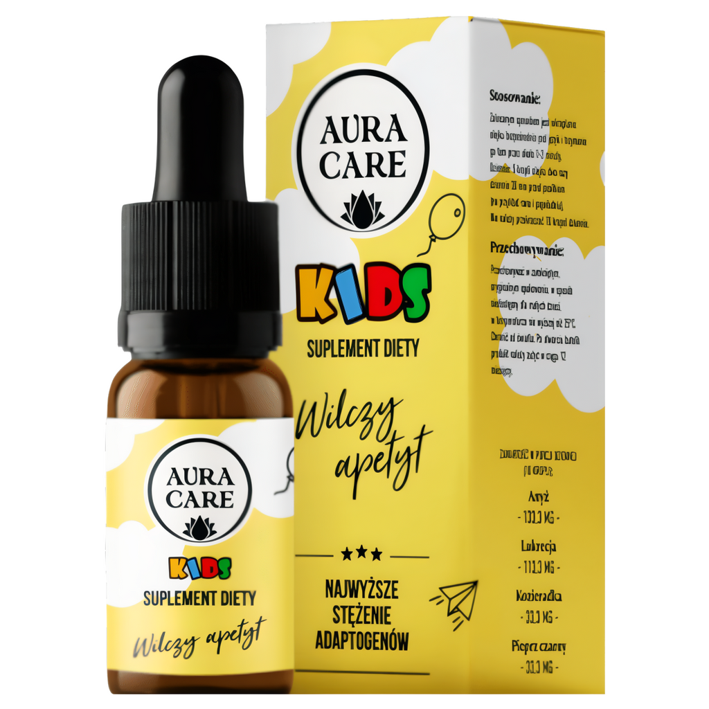 Wilczy apetyt AURA CARE - Apetyt pod kontrolą - 10ml, około 300 kropli