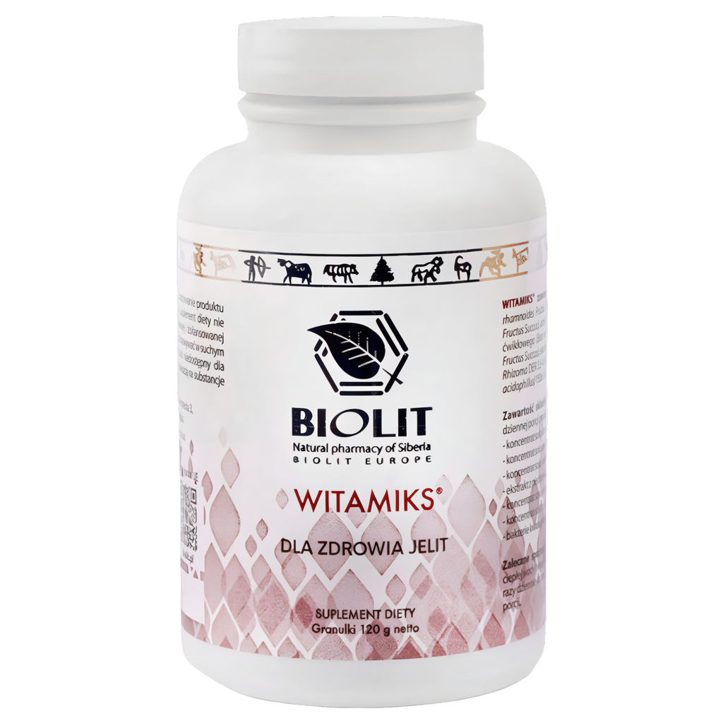 Witamiks Biolit - Dla zdrowia jelit - 120g Granulki
