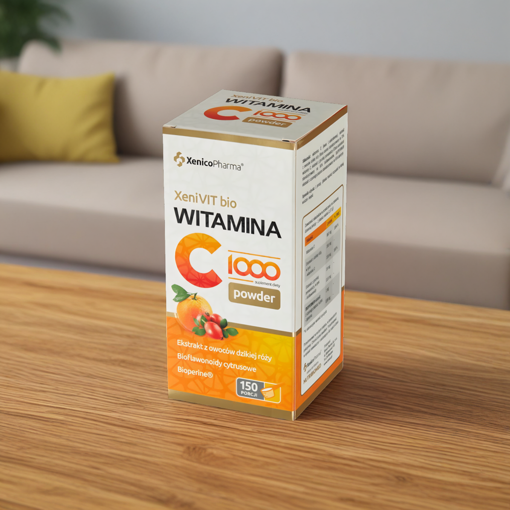 XeniVIT bio Witamina C 1000 Powder Xenico Pharma - 150 porcji