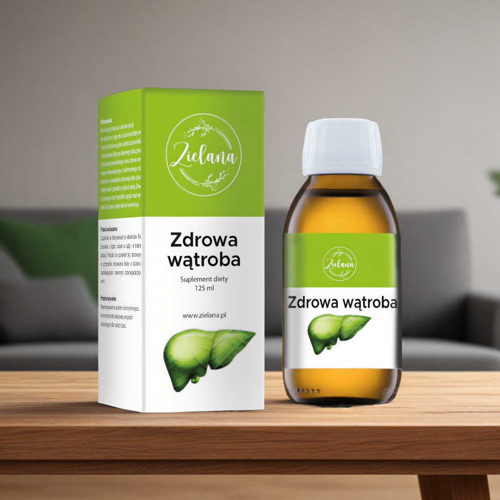 Zdrowa Wątroba Zielana - Wsparcie wątroby - 125ml