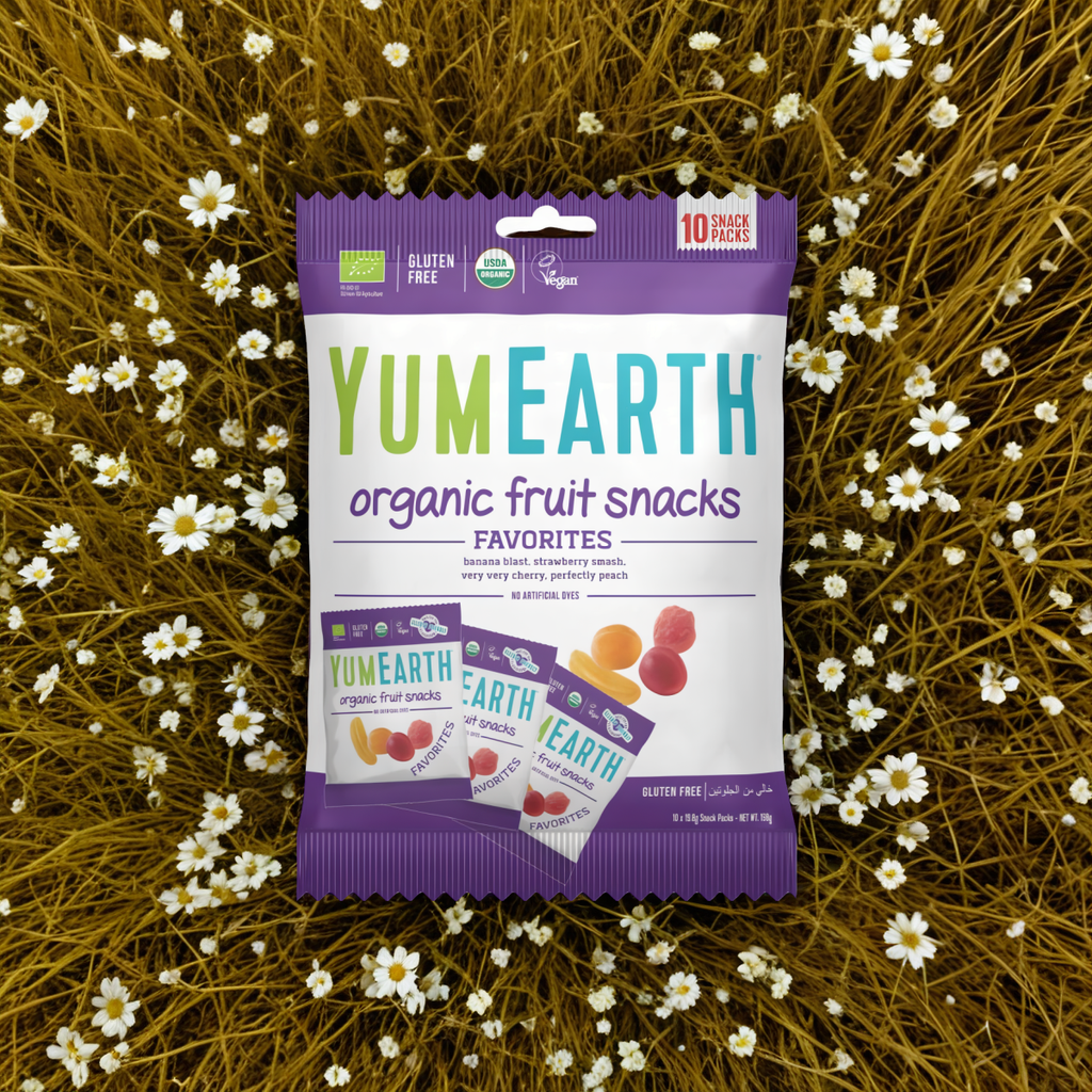 Żelki ekologiczne bez żelatyny Fruit Snacks EKO YumEarth - 10 x 19,8 g