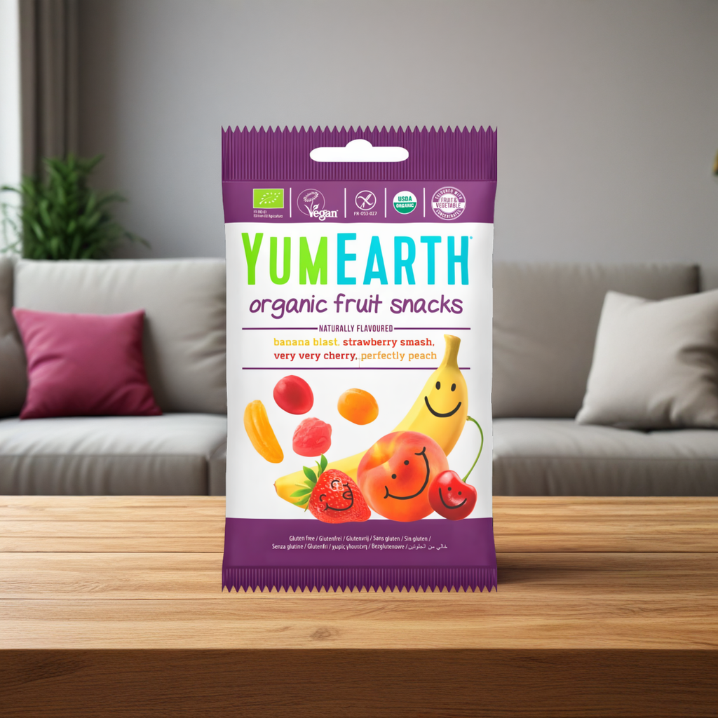 Żelki owocowe bez żelatyny EKO Fruit Snacks YumEarth - 50 g