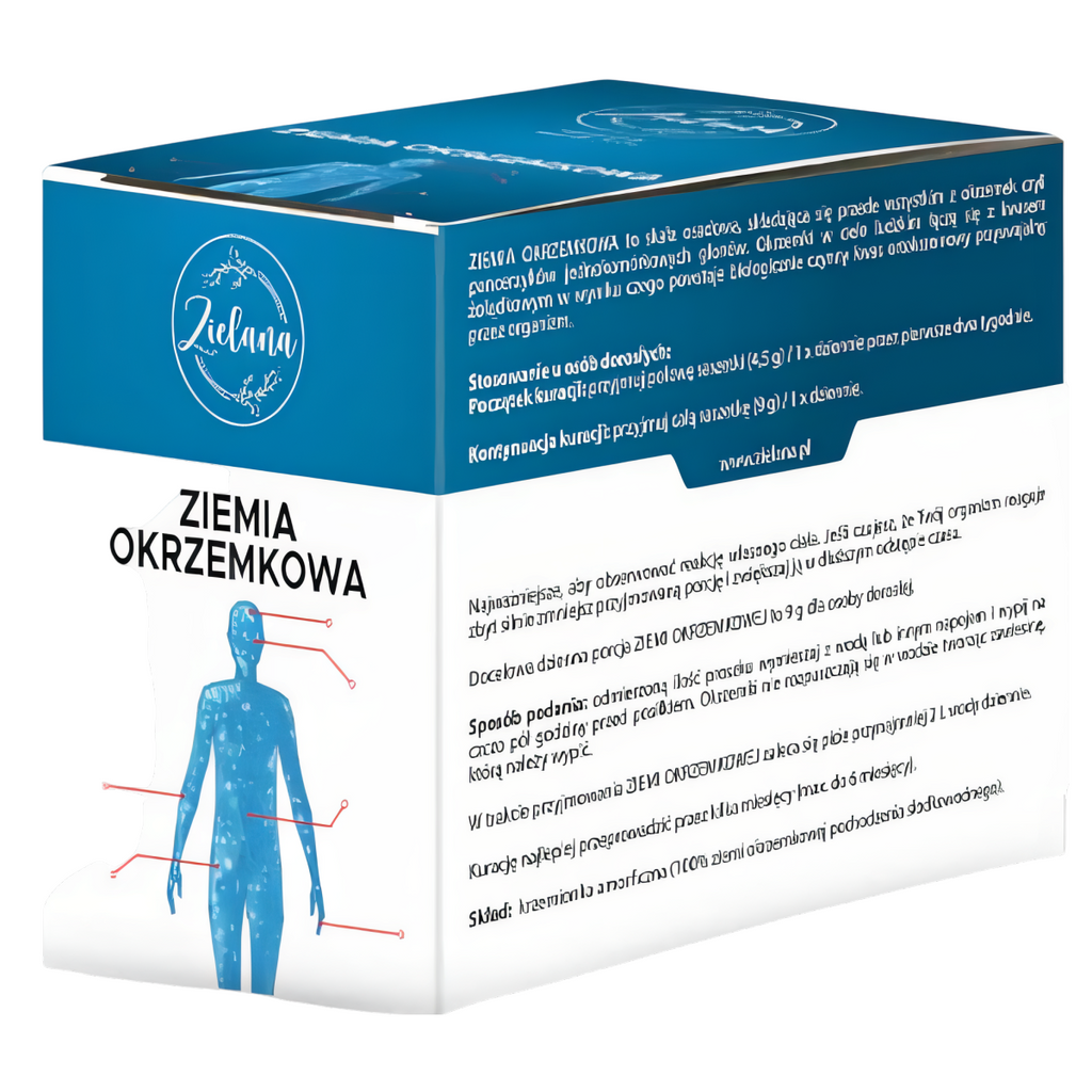 Ziemia Okrzemkowa Zielana - Oczyszczanie organizmu - 15 saszetek